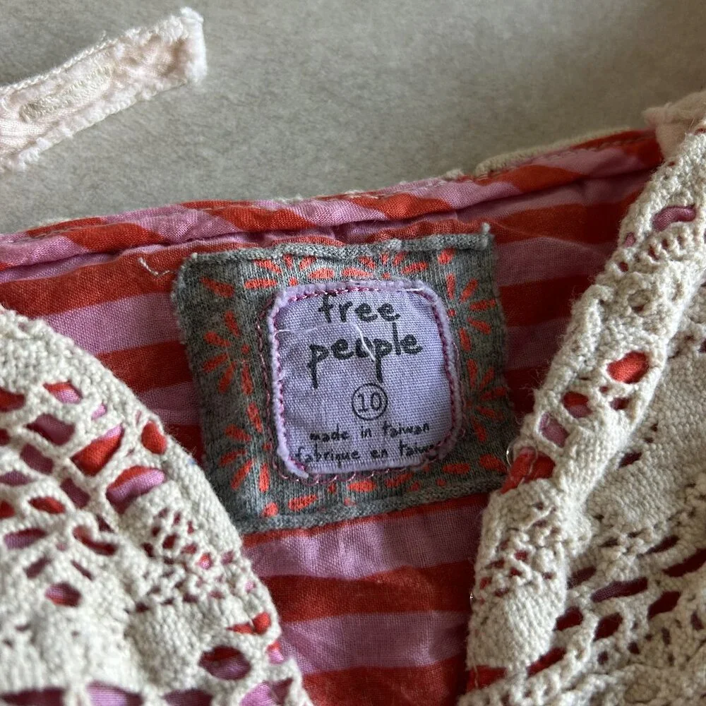 Free People Fruit Stripes Babydoll ASO Princess Protection Program